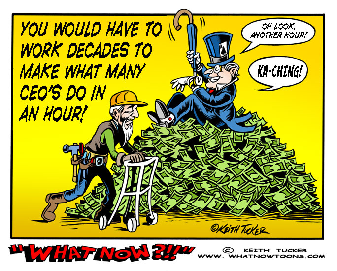 The Great Income Gap Disparity! Economic Inequality, Davos, Income Inequality, Oxfam Income Inequality, Oxfam Report, Income Disparity, World Economic Forum, Business News, political cartoons, Taxes, Ronald Reagan, Tax Cuts for the Wealthy, Income Inequality, Selfishness,
